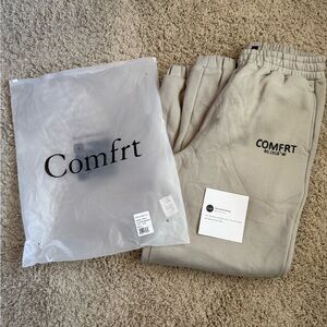 Comfrt sweatpants - coordinate - size XL - color Stone - NEW - never worn!